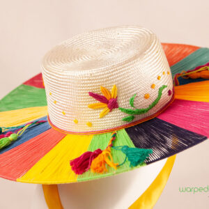 Fiesta Boater Derby Hat