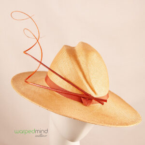 Peach Fuzz Derby Hat