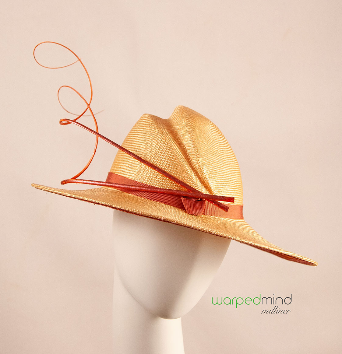 Peach Fuzz Derby Hat - Image 3