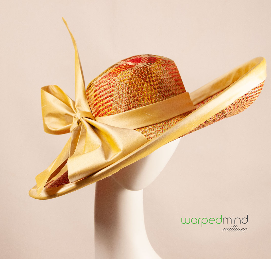 Pale yellow bow derby hat | Atlanta Derby Hats by Warped  display picture 3