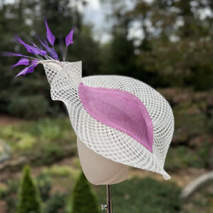 Amaranth derby hat